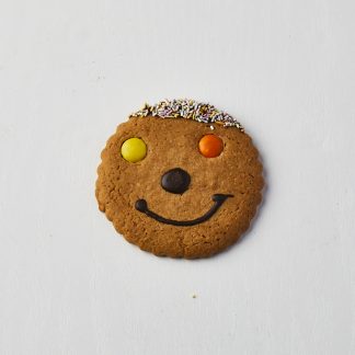 Biscuits - Gingerbread Smiley Face