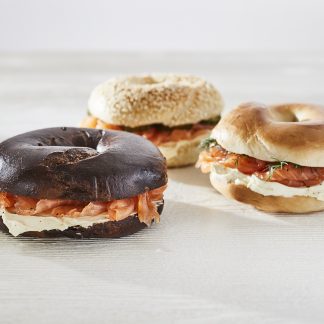 Filled Bagels - Smoked salmon & Cream Cheese Bagel