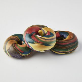 Bagels - Natural Rainbow Bagels (3 pack)