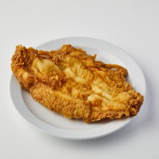 Fish - Fried Plaice Fillet in Matzo Meal